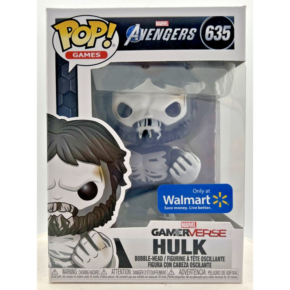 Funko Pop!‎ Marvel Avengers GamerVerse Hulk Walmart Exclusive #635 F13